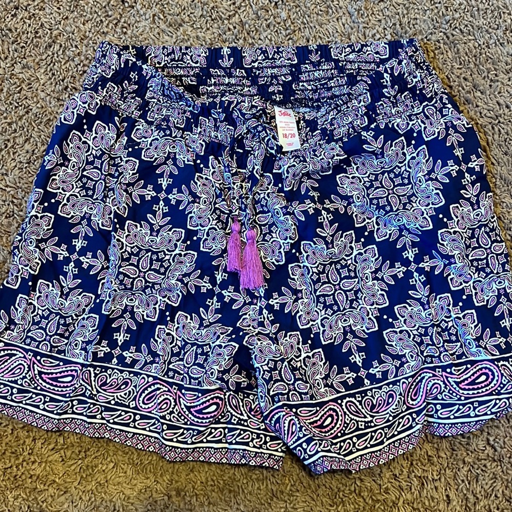 Justice 18/20 Girls Dressy Shorts